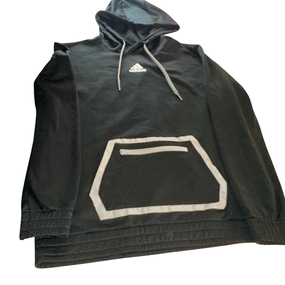 Adidas Men's Black Climawarm Hoodie‎ Size Medium